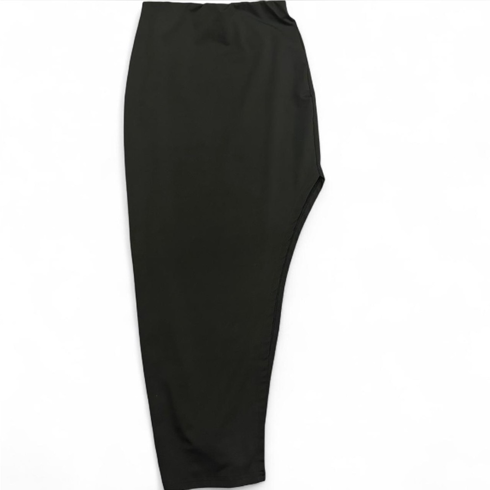 Tight Black Long Skirt